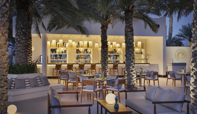 Sunset Beach Bar Evening